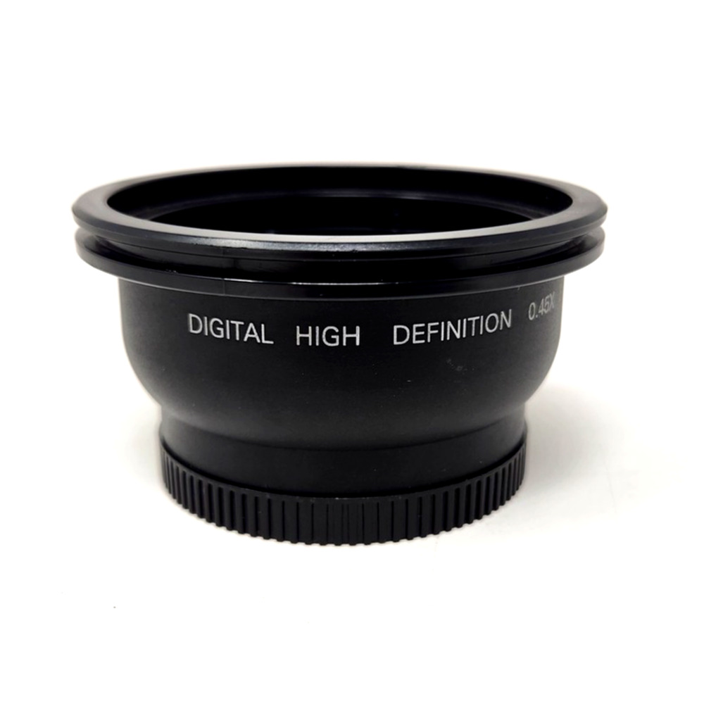 0.45X Super Wide Angle Lens with Macro Attachment, Digital High Definition
